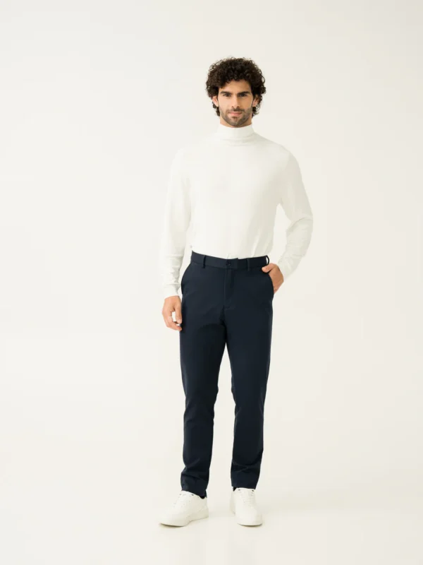 Lucaso Dark Knight Slim Fit Power Stretch Pants - Image 2