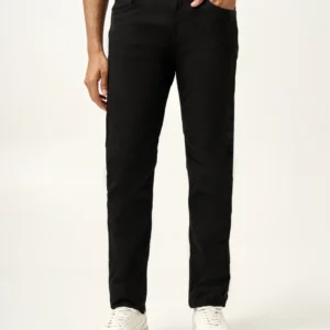 Lucaso Raw Black Power-Stretch Slim Fit Jeans