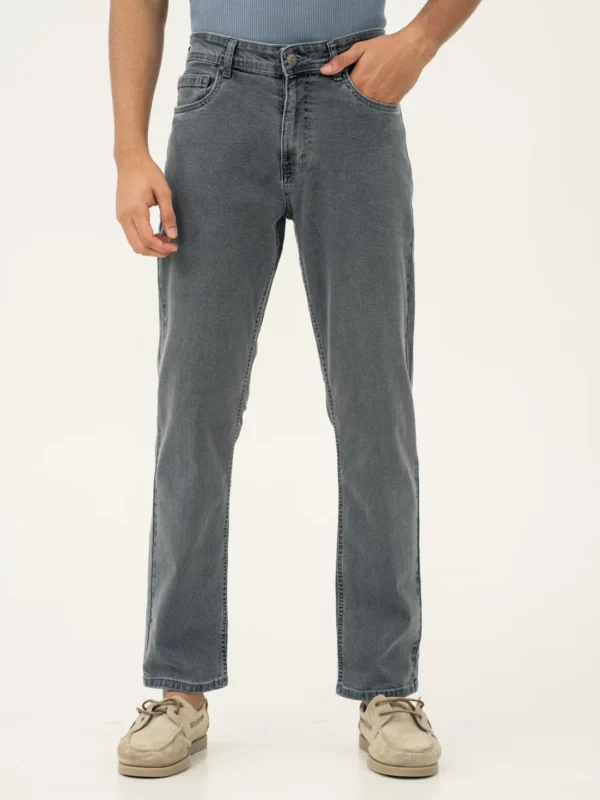 Lucaso Refined Grey Relaxed Fit Jeans