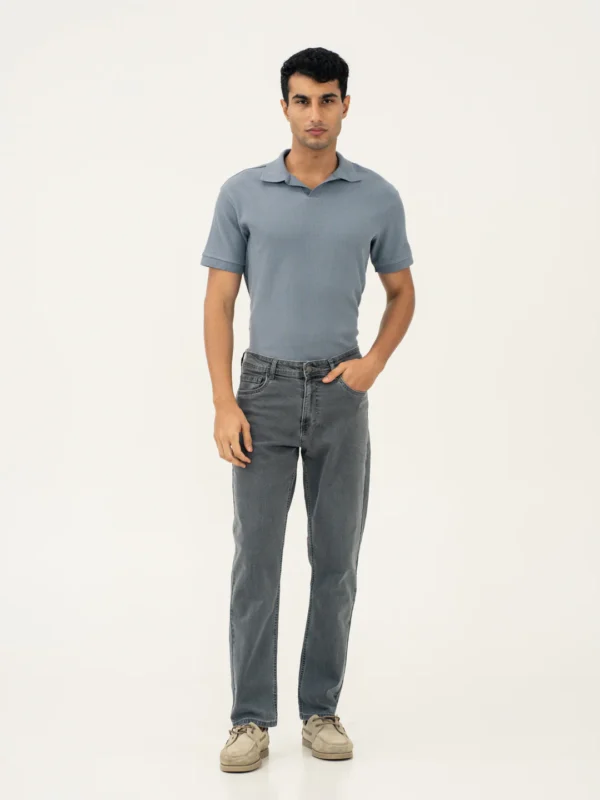 Lucaso Refined Grey Relaxed Fit Jeans - Image 2